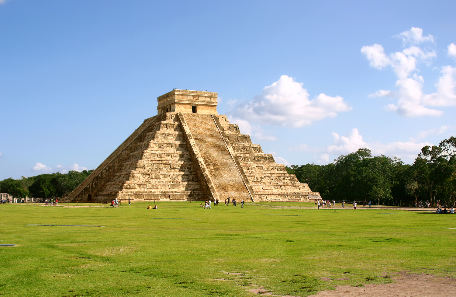 Mayská pyramida